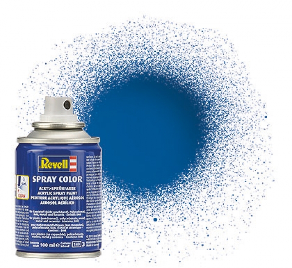 Revell 34152 Acryl Sprühfarbe blau glänzend Spray Color 100 ml