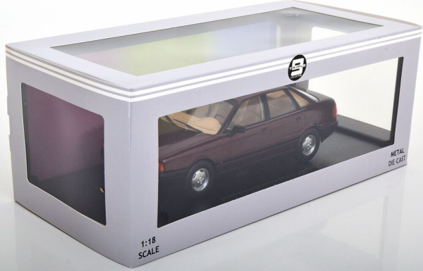 Triple9 1800344 Audi 80 B3 1989 dark red 1:18 limited 1/1002 Modelcar