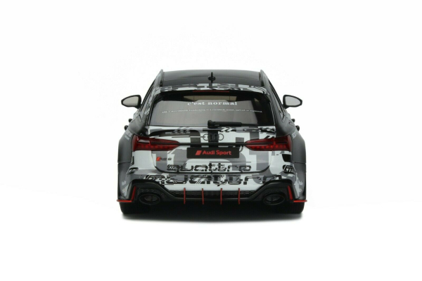 GT Spirit 348 Audi RS6 Avant Jon Olsson Leon 2020 white-black 1:18 limited 1/999 Modellauto