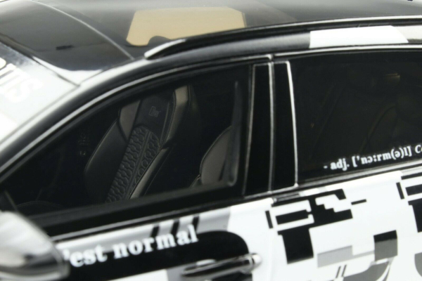 GT Spirit 348 Audi RS6 Avant Jon Olsson Leon 2020 white-black 1:18 limited 1/999 Modellauto