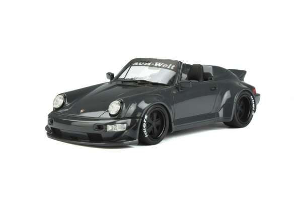 GT Spirit 369 Porsche 911 964 RWB Yabai Speedster grau 1:18 limited 1/1400 Modellauto