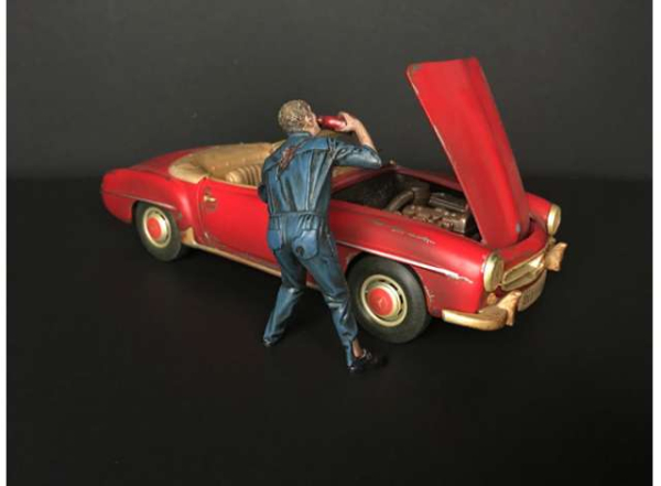 American Diorama 38199 Zombie 3 Mechaniker 1:18 Figur 1/1000 Horror