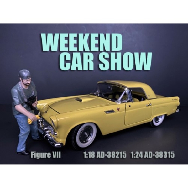 American Diorama 38215 Weekend Car Show Figure 7 - 1:18 Figur 1/1000