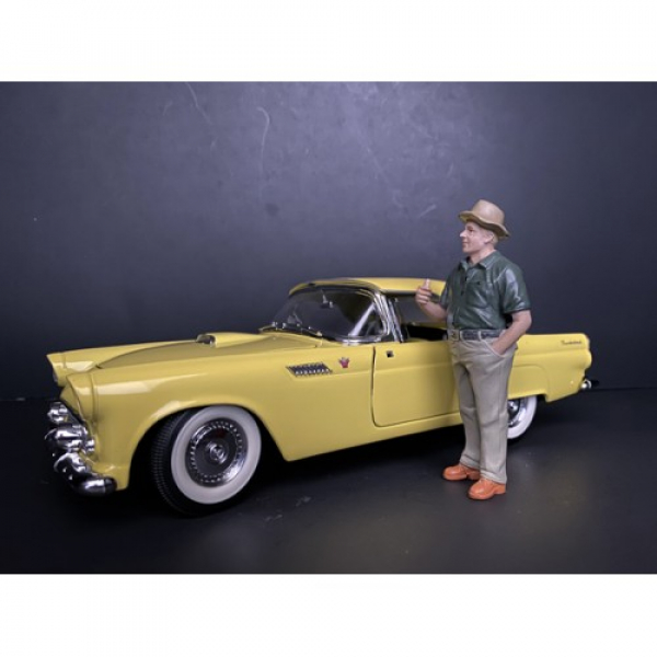American Diorama 38216 Weekend Car Show Figure 8 - 1:18 Figur 1/1000
