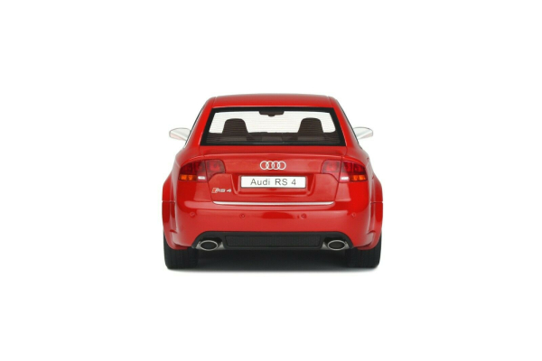 Otto Models 400 Audi RS 4 (B7) 4.2 FSI 2005 Misano rot 1:18 limitiert 1/2500 Modellauto