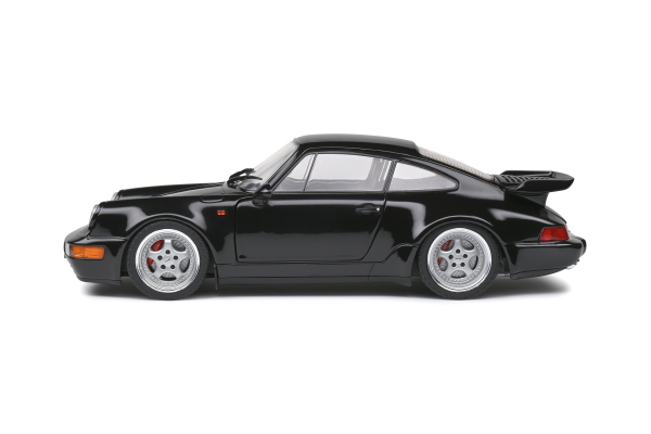 Solido 421180500 Porsche 911 964 3.6 Turbo schwarz 1:18 Modellauto