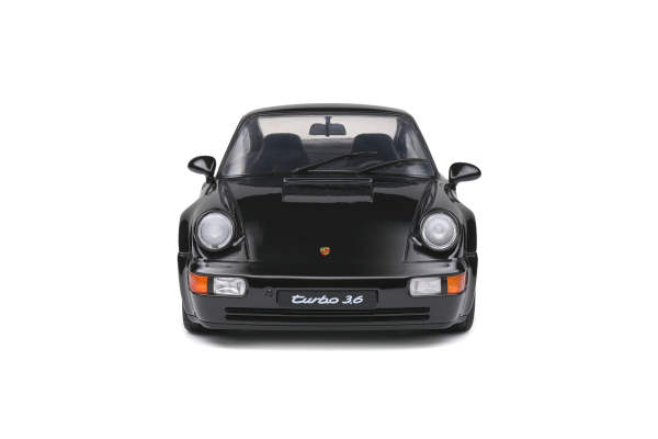 Solido 421180500 Porsche 911 964 3.6 Turbo schwarz 1:18 Modellauto