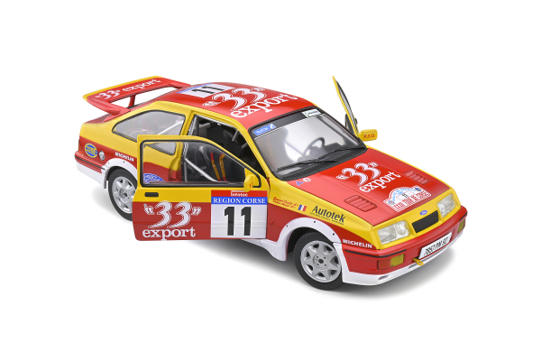 Solido 421181000 Ford Sierra Cosworth #11 1989 rot-gelb + decals 1:18 S1806103 Modellauto