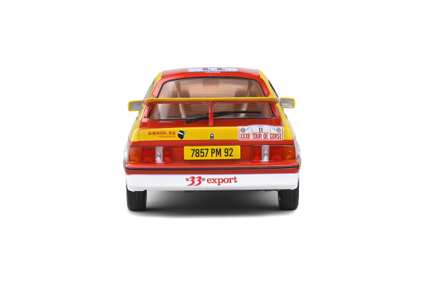 Solido 421181000 Ford Sierra Cosworth #11 1989 rot-gelb + decals 1:18 S1806103 Modellauto