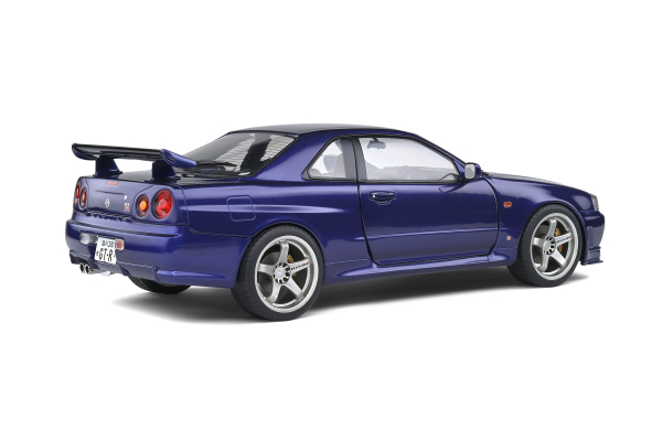 Solido 421181100 Nissan GTR R34 violett 1999 GT-R 1:18 Modellauto