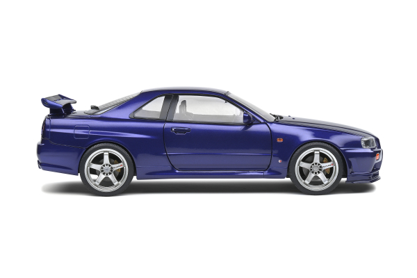 Solido 421181100 Nissan GTR R34 violett 1999 GT-R 1:18 Modellauto