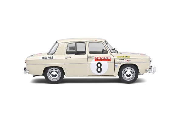 Solido 421181120 Renault 8 Gordini 1300 #8 1967 cremeweiss 1:18 Modellauto S1803608