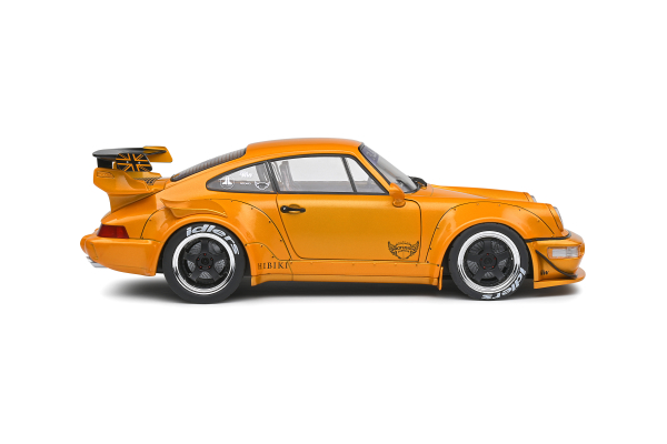 Porsche 911 (964) RWB Rauh Welt Hibiki 2016 orange 1:18 Solido 421181370  Modellauto