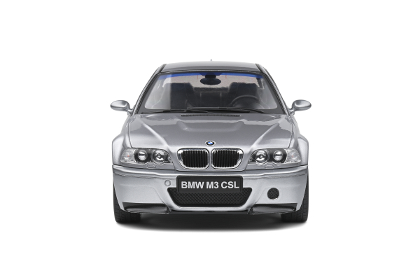 Solido 421181410 BMW E46 M3 CSL Coupe 2000 silber 1:18 Modellauto