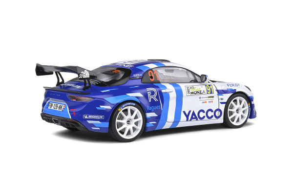 Solido 421183300 Alpine A110 Rallye #91 weiss-blau 2021 1:18 S1801613 Modellauto