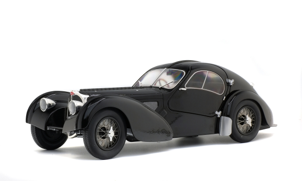 Solido 421184430 Bugatti Atlantic Typ 57 SC 1938 schwarz 1:18 Modellauto