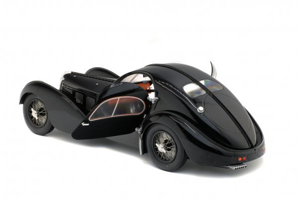 Solido 421184430 Bugatti Atlantic Typ 57 SC 1938 schwarz 1:18 Modellauto