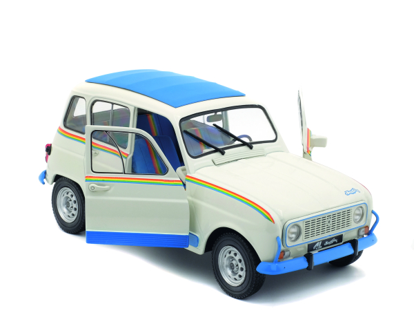 Solido Renault 4L Jogging 1981 cremeweiss-blau 1:18 - 421184830 S1800105