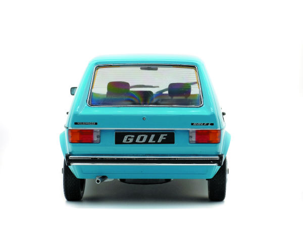VW Golf I L 1983 Miami blau 1:18 Solido Modellauto Volkswagen