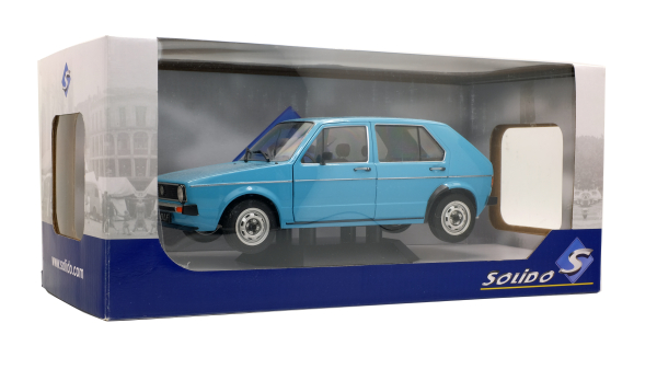 VW Golf I L 1983 Miami blau 1:18 Solido Modellauto Volkswagen