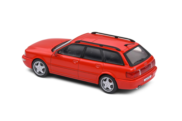 Audi RS2 Avant 1995 rot 1:43 Modellauto Solido 421436990