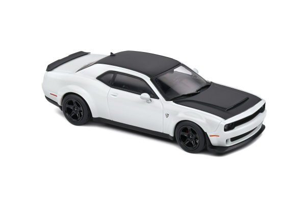 Dodge Challenger Demon 2018 weiß-schwarz 1:43 Modellauto Solido 421437220