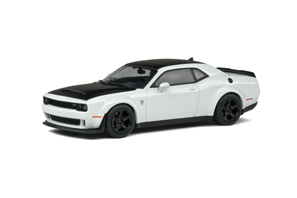 Dodge Challenger Demon 2018 weiß-schwarz 1:43 Modellauto Solido 421437220