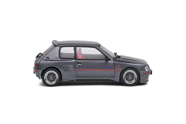 Peugeot 205 DIMMA 1989 dunkelgrau 1:43 Modellauto Solido 421437280