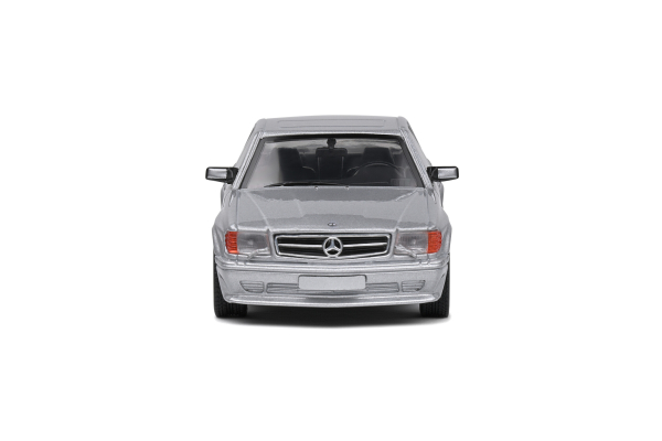Mercedes Benz 560 SEC C126 wide body 1990 grey 1:43 modelcar Solido 421437710