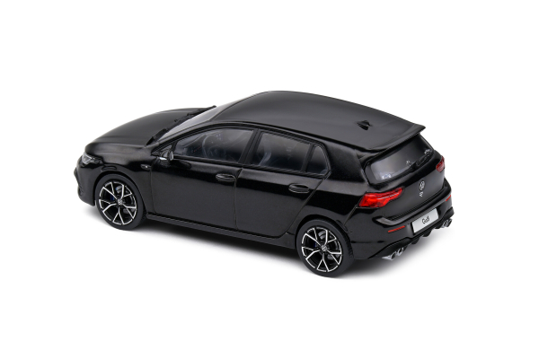 VW Golf VIII R 2022 schwarz 1:43 Modellauto Solido 421438170