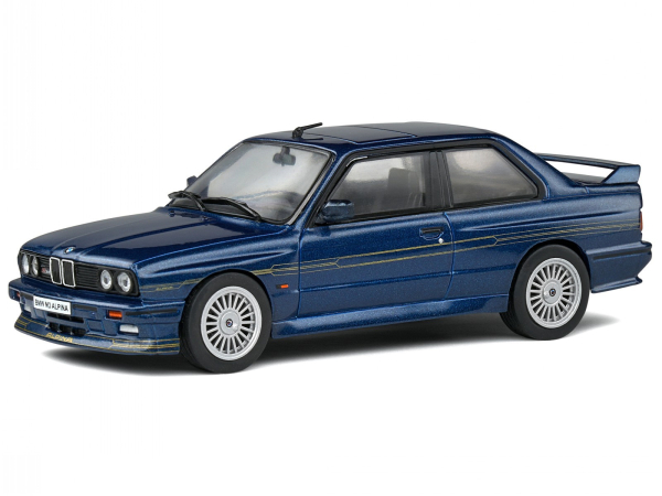 BMW Alpina E30 B6 blau 1:43 Modellauto Solido 421437160