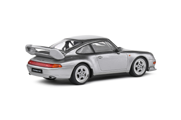 Porsche 993 RS Clubsport silber 1:43 Modellauto Solido 421438195