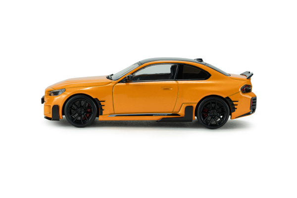 BMW M2 G87 2024 Papaya Orange 1:43 Modellauto Solido 421438330