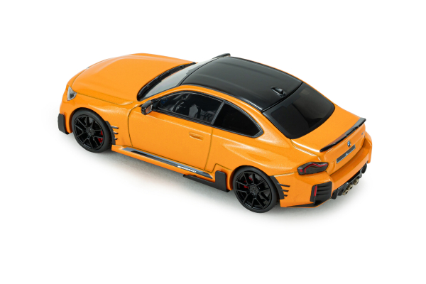 BMW M2 G87 2024 Papaya Orange 1:43 Modellauto Solido 421438330
