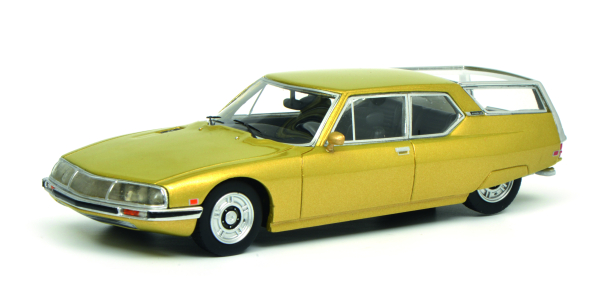 Schuco 450021200 Citroen SM gold Shooting Brake 1:18 limitiert 1/500 Modellauto