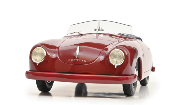 Schuco 450025800 Porsche 356 Gmünd Cabrio rot 1:18 limitiert 1/500 Modellauto