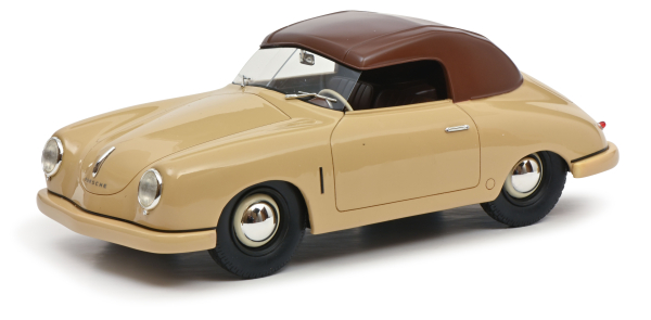 Schuco 450029600 Porsche 356 Gmünd Cabrio beige 1:18 limitiert 1/500 Modellauto