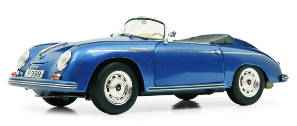 Schuco 450031800 Porsche 356 Speedstar Outlaw Cabrio blau 1.18 Modelauto