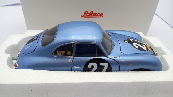 Schuco Porsche 356 A Carrera Coupe #27 1:18 Modellauto 450031900 Oldtimer