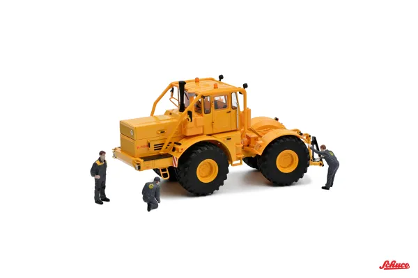 Kirovets K700 with figurines yellow 1:32 Schuco 450784600 modelcar