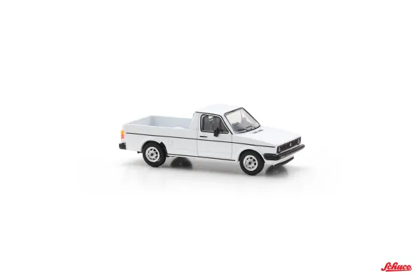 VW Caddy Prtische / pick-up weiß 1:64 Modellauto Schuco 452033500
