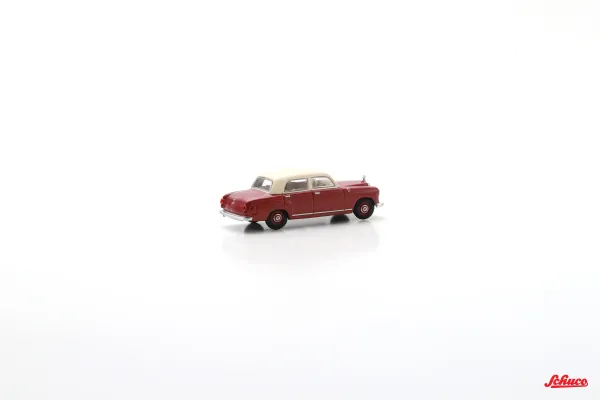 Mercedes-Benz 180D /8 rot/beige 1:64 Schuco 452034200 Modelauto