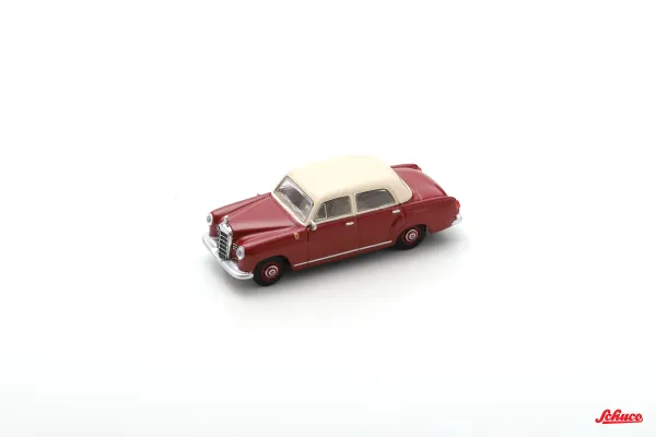 Mercedes-Benz 180D /8 rot/beige 1:64 Schuco 452034200 Modelauto