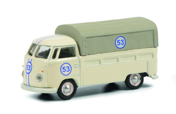 Schuco VW T1 Pritsche #53 beige 1:87 limitiert Modellauto