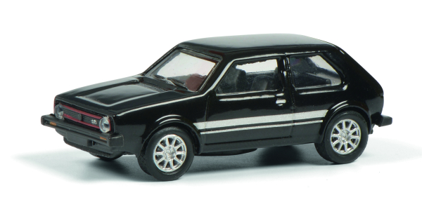 Schuco VW Golf I GTI schwarz 1:87 limitiert Modellauto