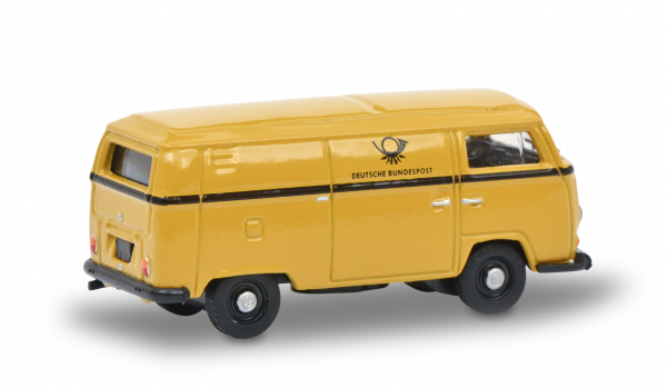 Schuco VW T2a DBP Deutsche Bunde Post gelb 1:87 limitiert Modellauto