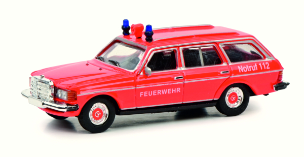 Schuco Mercedes-Benz 240TE Feuerwehr 1:87 limitiert Modellauto