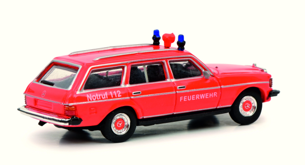 Schuco Mercedes-Benz 240TE Feuerwehr 1:87 limitiert Modellauto