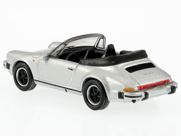 Porsche 911 Carrera 3.2 silber 1:87 Schuco 452671000 Modellauto