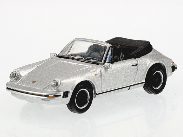 Porsche 911 Carrera 3.2 silber 1:87 Schuco 452671000 Modellauto